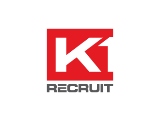 K1 recruit logo design by pencilhand