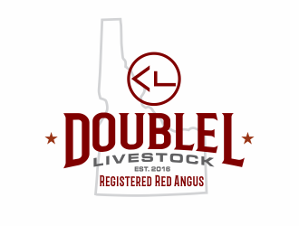 Double L Livestock logo design by agus