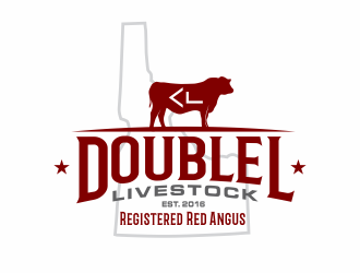 Double L Livestock logo design by agus