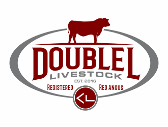 Double L Livestock logo design by agus