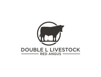 Double L Livestock logo design by blessings
