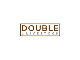 Double L Livestock logo design by Artomoro