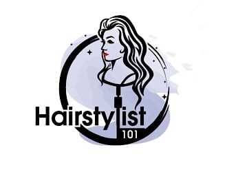 Hairstylist101 logo design by gogo