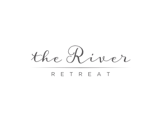 The River Retreat logo design by Zeratu