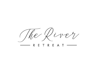 The River Retreat logo design by pencilhand