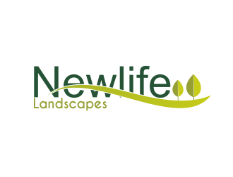 Newlife Landscapes logo design by bosbejo