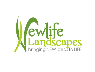 Newlife Landscapes logo design by YONK