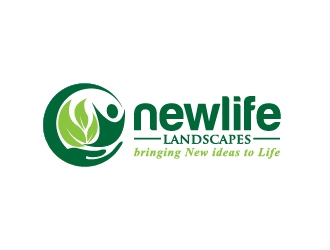 Newlife Landscapes logo design by Marianne