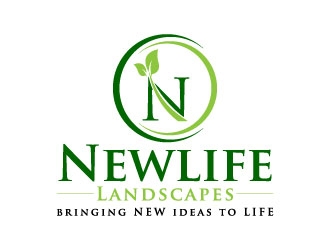 Newlife Landscapes logo design by J0s3Ph