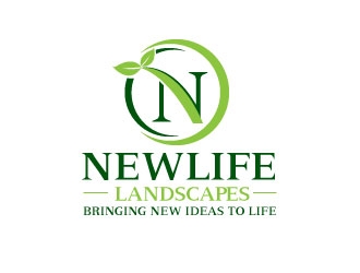Newlife Landscapes logo design by Webphixo