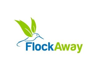 Flock Away  logo design by Marianne