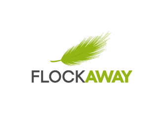 Flock Away  logo design by spiritz