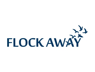 Flock Away  logo design by jaize