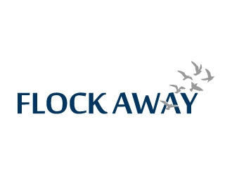 Flock Away  logo design by jaize