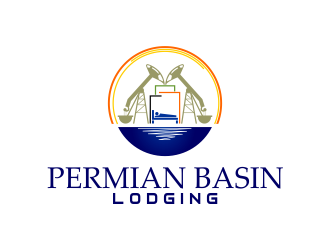 Permian Basin Lodging logo design by Dhieko