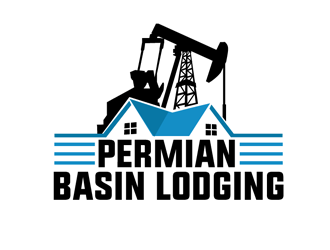 Permian Basin Lodging logo design by megalogos