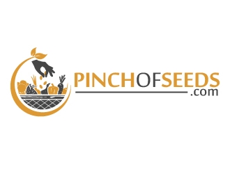 PinchofSeeds.com logo design by jaize