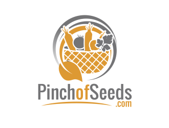 PinchofSeeds.com logo design by serprimero