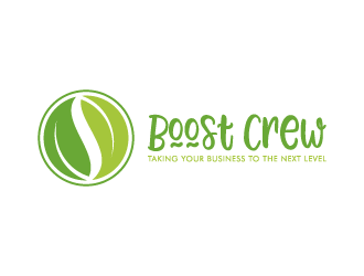 Boost (Willing to use Boost Crew) logo design by pencilhand