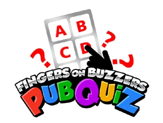 Fingers On Buzzers Pub Quiz logo design by ingepro