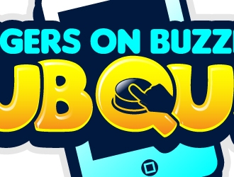Fingers On Buzzers Pub Quiz logo design by jaize
