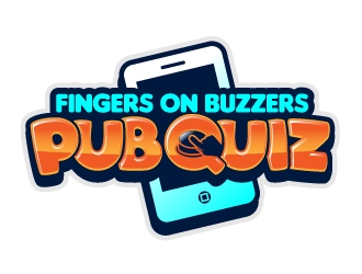Fingers On Buzzers Pub Quiz logo design by jaize