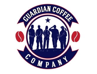 Guardian Coffee Company logo design by gogo