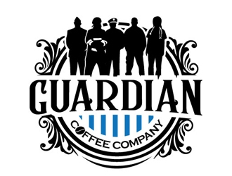 Guardian Coffee Company logo design by gogo