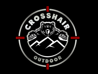 Crosshair Outdoors logo design by Ultimatum