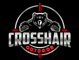 Crosshair Outdoors logo design by Ultimatum