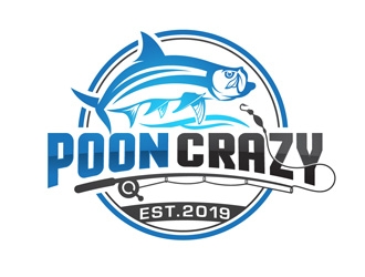 Poon Crazy logo design by DreamLogoDesign
