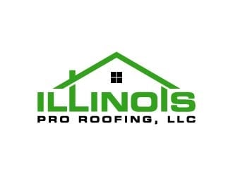 Illinois Pro Roofing, LLC logo design by maserik