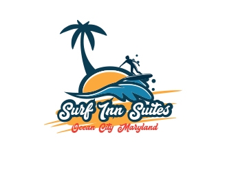 Surf Inn Suites logo design by heba