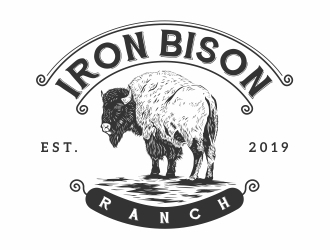 Iron Bison Ranch logo design by Eko_Kurniawan