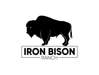 Iron Bison Ranch logo design by qqdesigns
