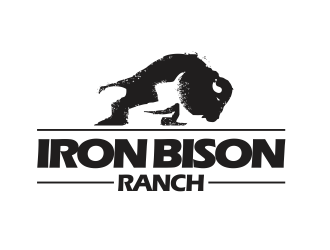 Iron Bison Ranch logo design by YONK