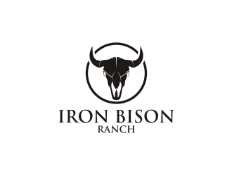 Iron Bison Ranch logo design by blessings