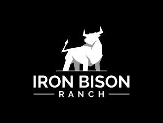Iron Bison Ranch logo design by rezadesign