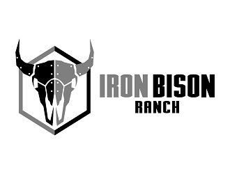 Iron Bison Ranch logo design by haze