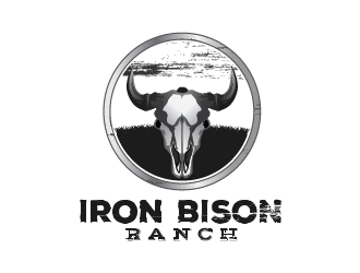 Iron Bison Ranch logo design by Bl_lue
