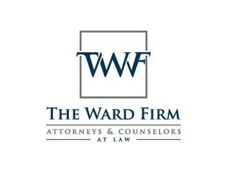 The Ward Firm logo design by maserik