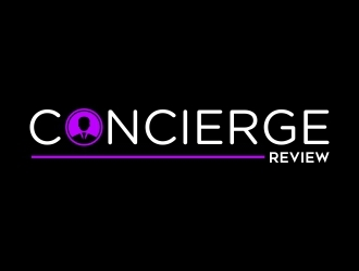 Concierge Review logo design by mykrograma