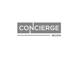 Concierge Review logo design by EkoBooM