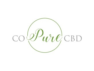 CO PURE CBD logo design by bricton