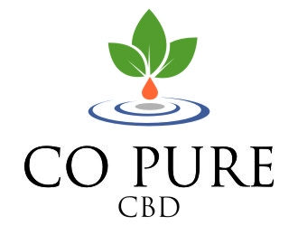 CO PURE CBD logo design by jetzu