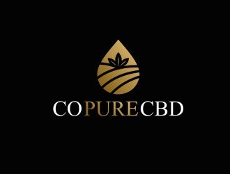 CO PURE CBD logo design by designpxl