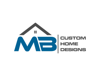 MB Custom Home Designs logo design by haidar