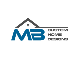 MB Custom Home Designs logo design by haidar