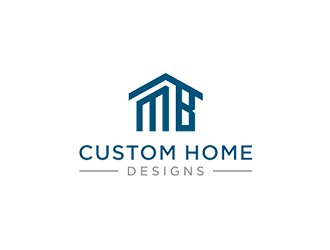 MB Custom Home Designs logo design by blackcane