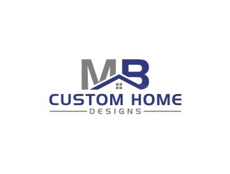 MB Custom Home Designs logo design by Artomoro